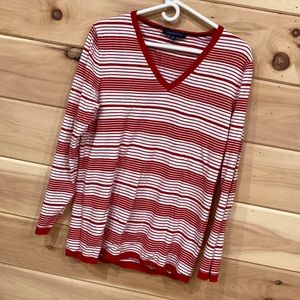 Tommy Hilfiger v-neck long sleeve sweater